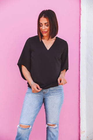 Josey Top-Black