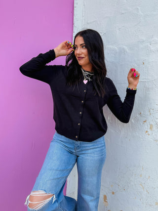 Jana Cardigan-Black