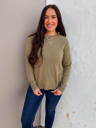 Giselle Sweater-Olive