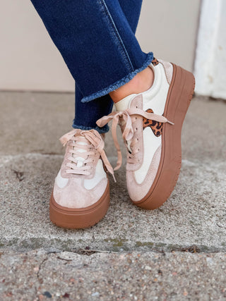 Corky's Pop Off Platform Sneaker-Ivory