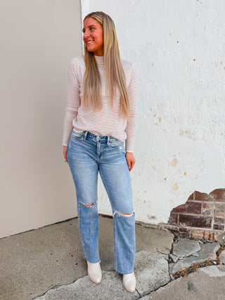 Talia Striped Sweater