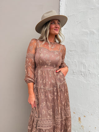 Blakely Lace Maxi Dress