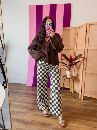 Kensington Checkered Pants