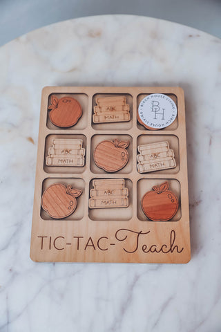 Tic-Tac-Toe Teacher Game