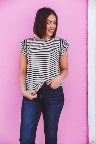 Samantha Striped Top