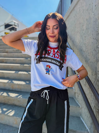 Nebraska Cornhuskers Banner Herbie Tee
