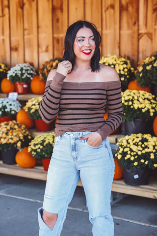 Jasmine Striped Sweater