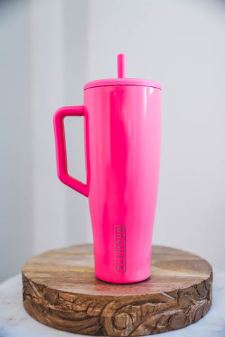 Brumate Era 40oz Tumbler-Neon Pink