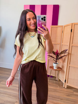 Soft & Simple Tee-Butter Yellow