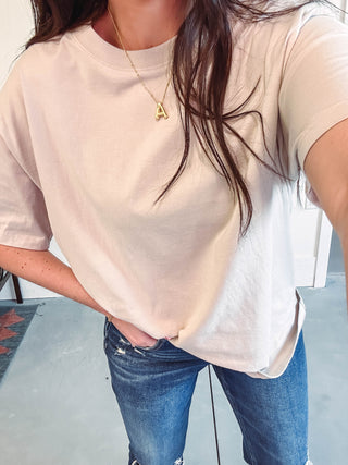 Mara Tee-Sand Beige