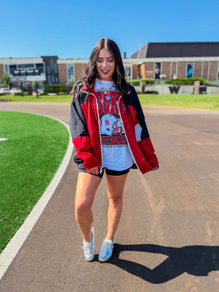 Husker Football Max Collegiate Tee