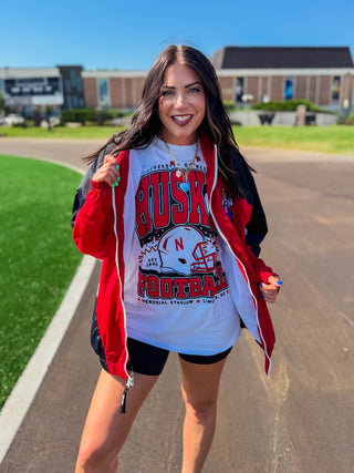 Husker Football Max Collegiate Tee