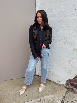 Cassian Shirt-Black-Thread & Supply