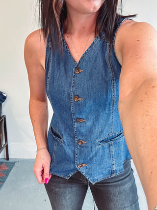 Nikki Denim Vest