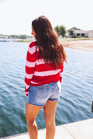 Haleigh Striped Sweater