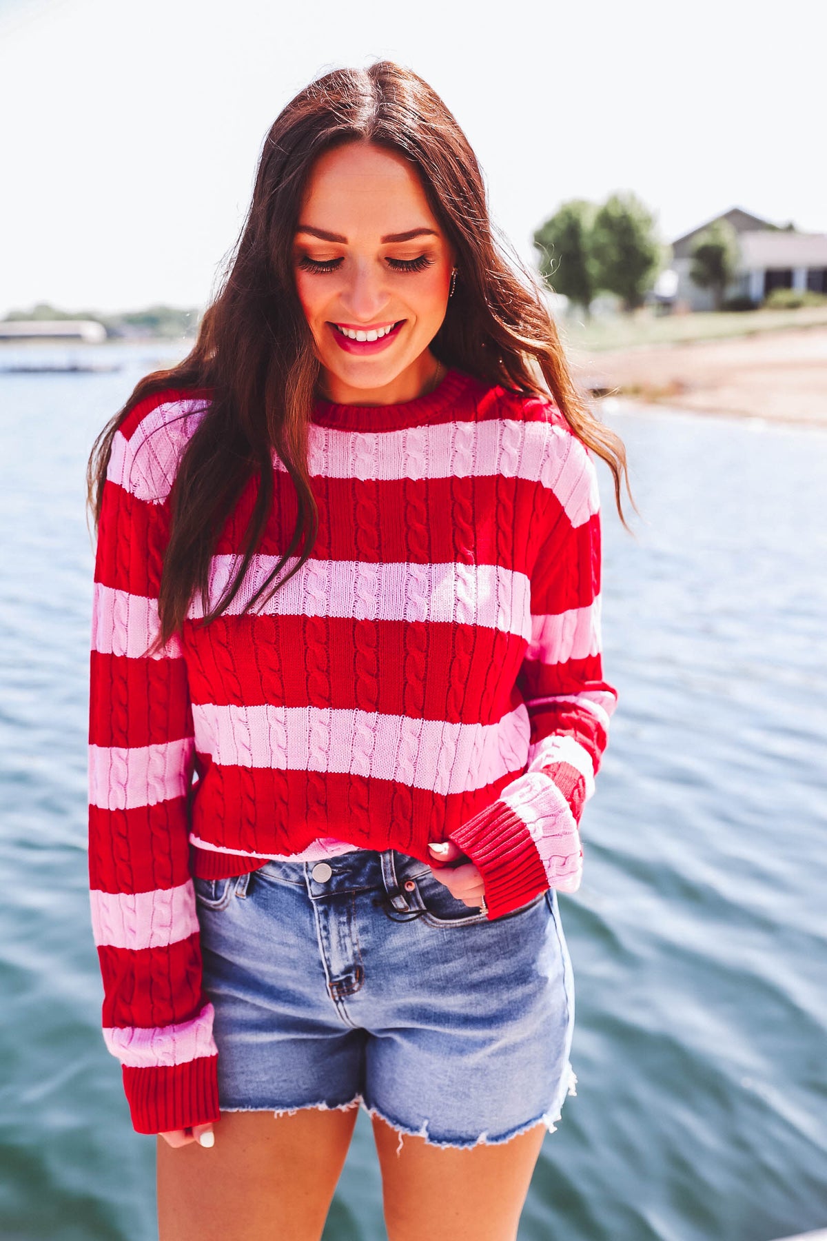 Haleigh Striped Sweater