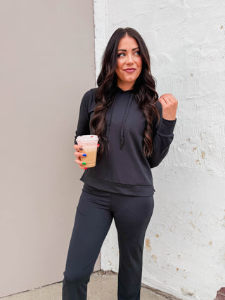 Izzy Hoodie-Black-Thread & Supply