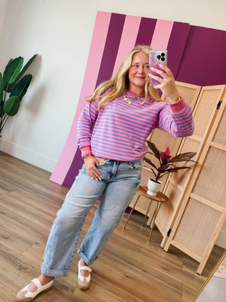 Sweet Stripes Pullover