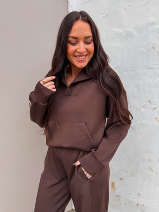 Alana Top-Coffee Bean-Thread & Supply