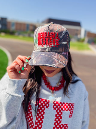 Nebraska Brando Camo Trucker Hat