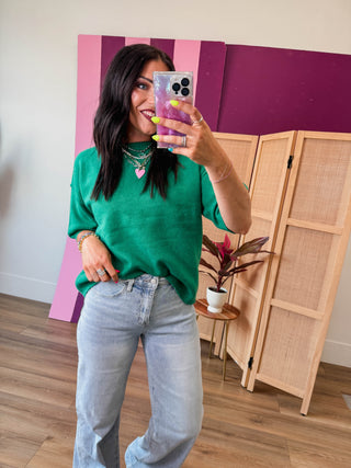 Jill Sweater-Green