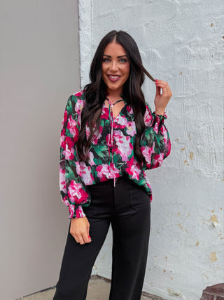 Delilah Floral Top