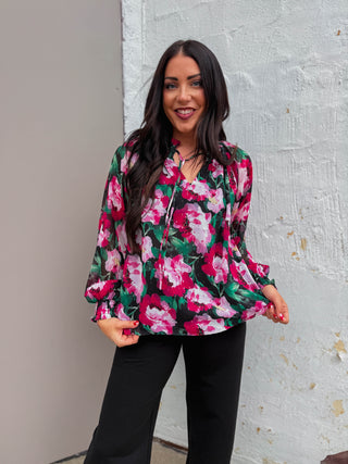 Delilah Floral Top