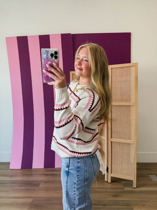 Gracyn Striped Sweater