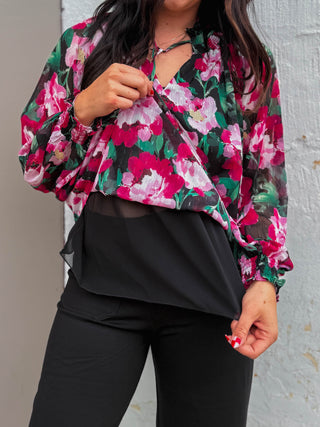 Delilah Floral Top