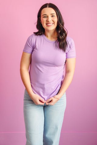 Hadley Tee-Lavender