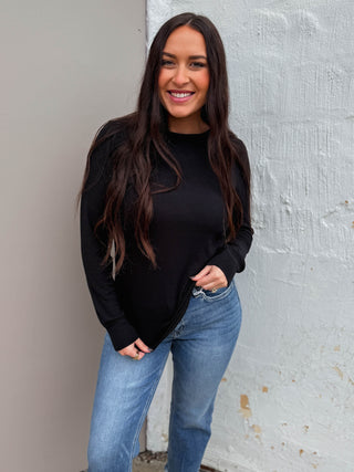 Stacy Top-Black-Thread & Supply