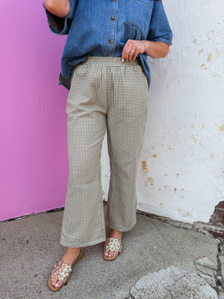 Jordan Gingham Pants