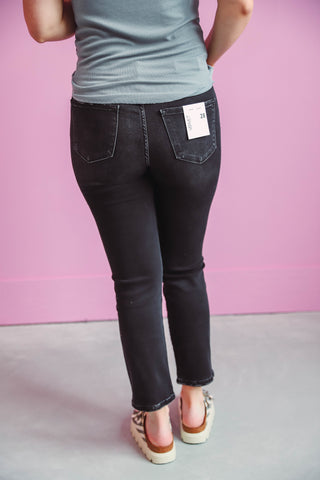 Alexis High Rise Straight Leg Denim