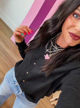 Jana Cardigan-Black