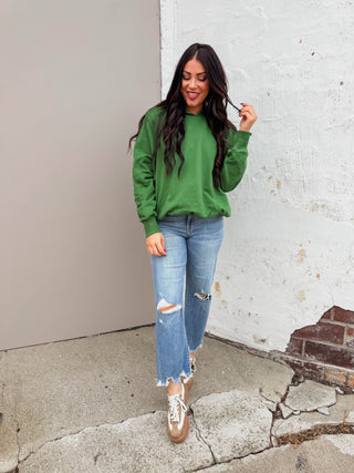 Ashten Bubble Hoodie-Green