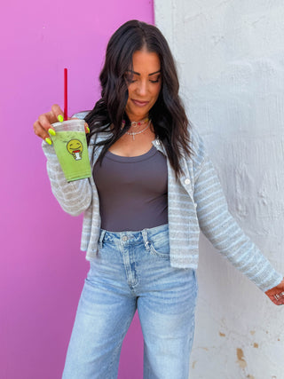 Layer Me Up Tank-Gunmetal