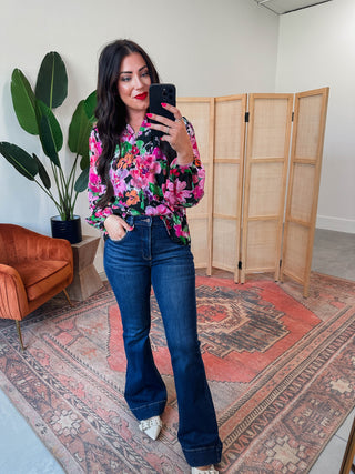 Becca Floral Top