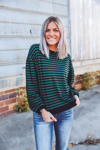 Maxwell Striped Top