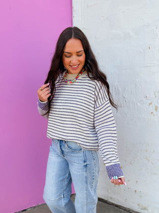 Lana Striped Sweater