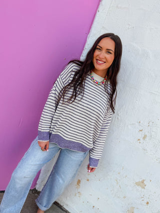 Lana Striped Sweater