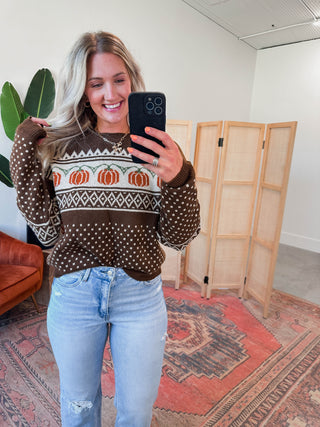 Pumpkin Patch Sweater