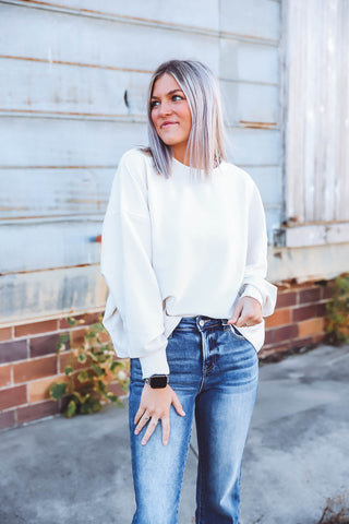 Jaci Ribbed Pullover