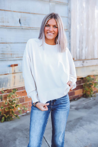 Jaci Ribbed Pullover