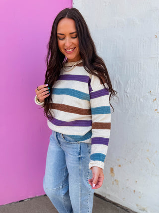 Amy Striped Sweater