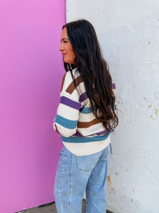 Amy Striped Sweater