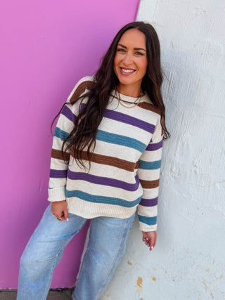 Amy Striped Sweater