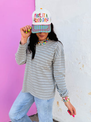Tommy Striped Long Sleeve