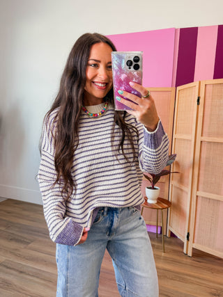 Lana Striped Sweater
