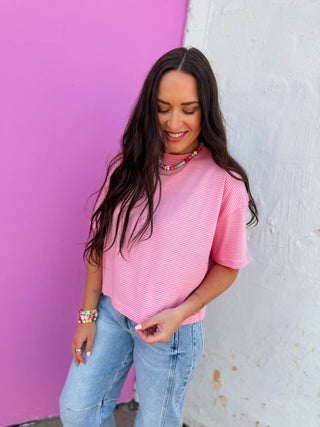 Lyla Striped Tee