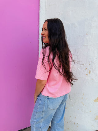 Lyla Striped Tee